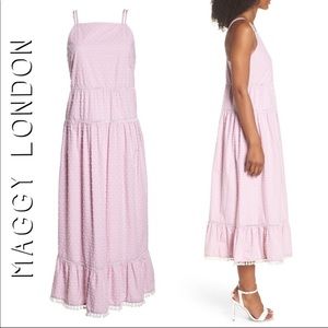 NWT NORDSTROM Maggy London Cotton Midi Dress 14